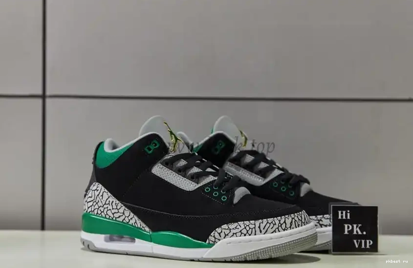 Materials Retail Retro Ready Green Ship Pine GOD PK Jordan 3 to 0603